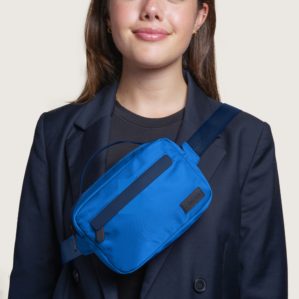 Travel Belt Bag - Cerulean – Cincha Travel