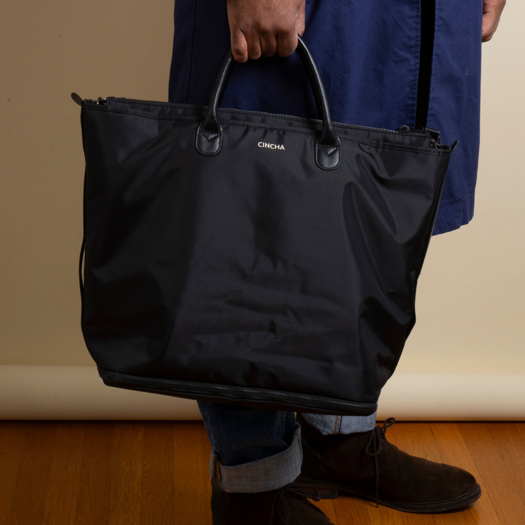 The Expandable Tote - Jet – Cincha Travel