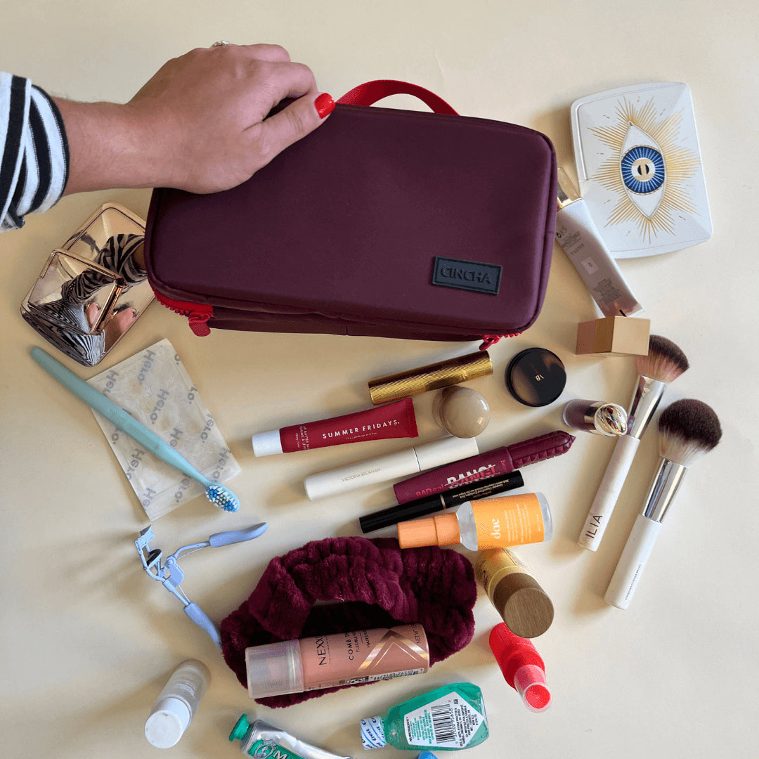 cinch top makeup travel bag The Small Toiletry Bag