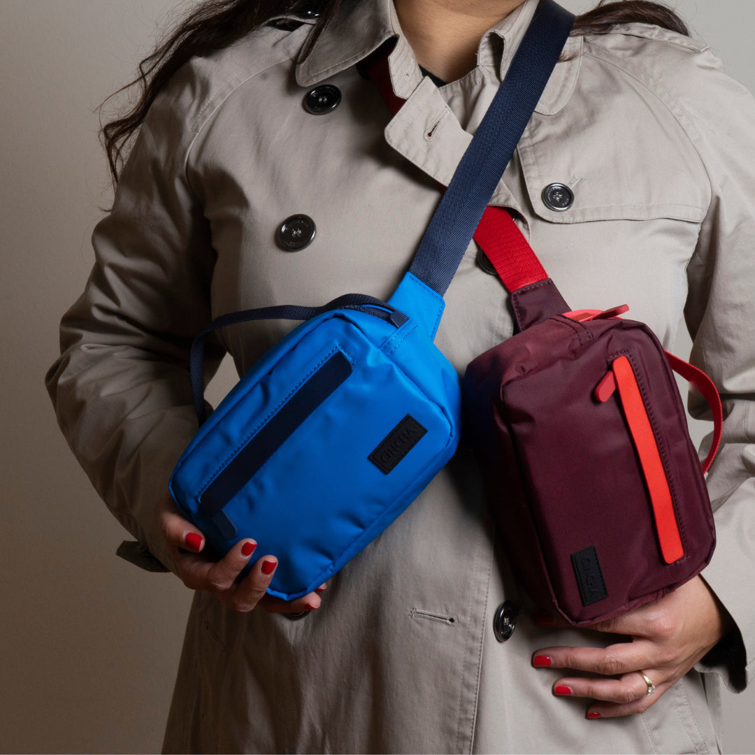 Travel Belt Bag - Merlot – Cincha Travel