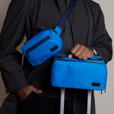 Travel Belt Bag - Cerulean – Cincha Travel