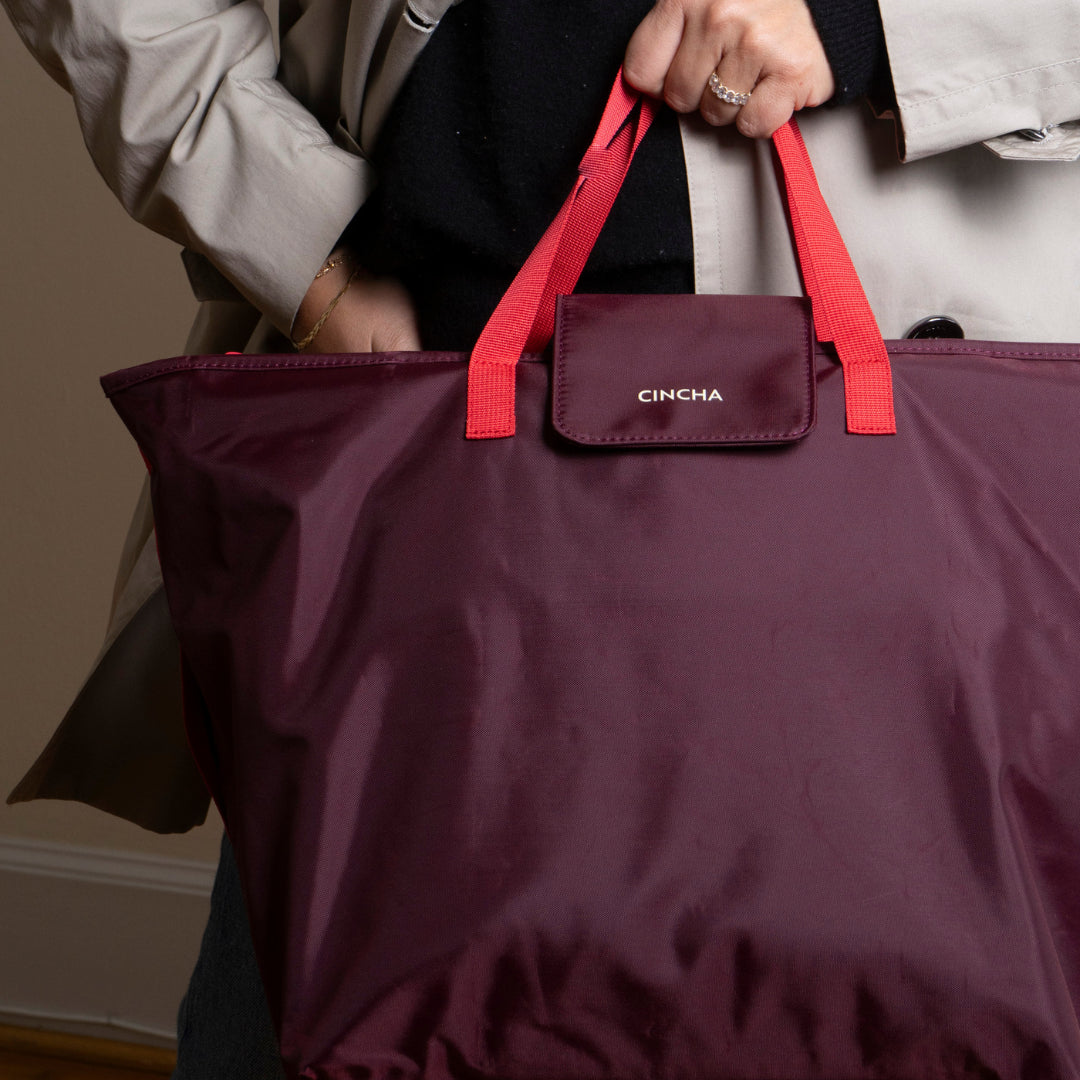 トートバッグ FOLNUA TORTE BAG [RED SUEDE] FURLA SHOULDER SHOPPER TRAVEL WORK TOTE BAG WITH POUCH RED