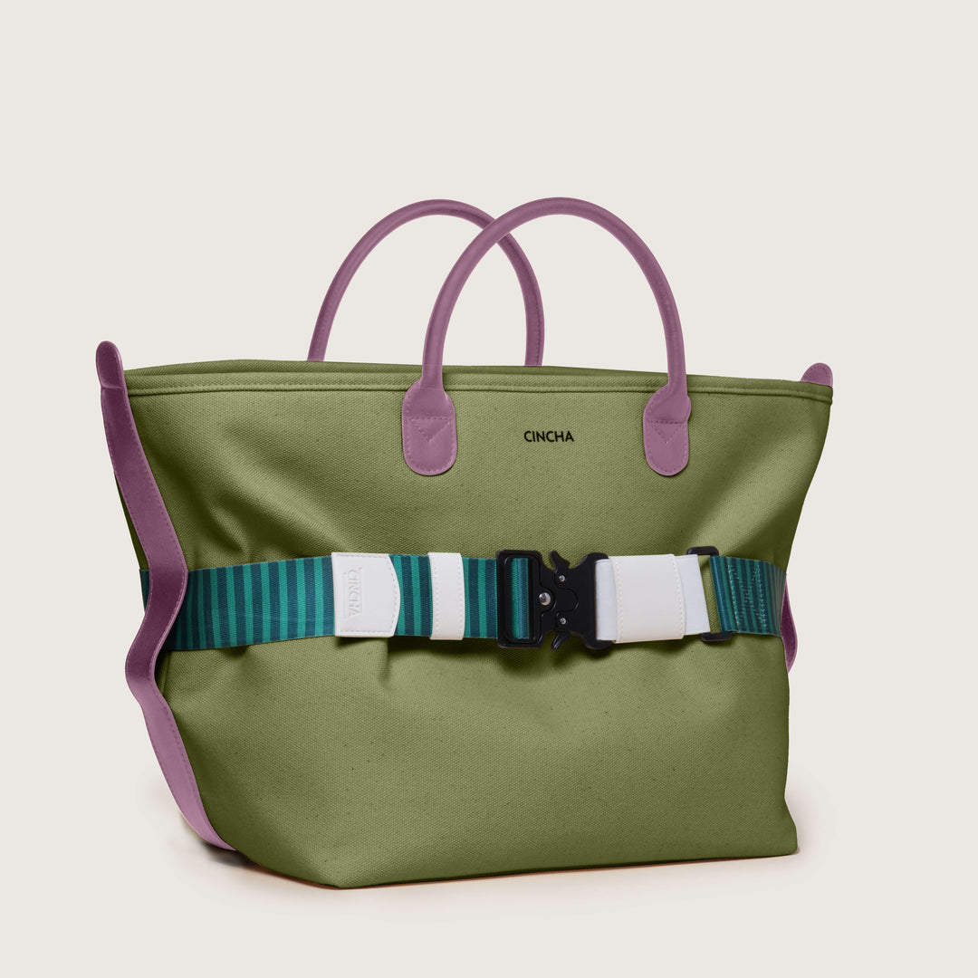 The Canvas Go-Tote - Olive – Cincha Travel