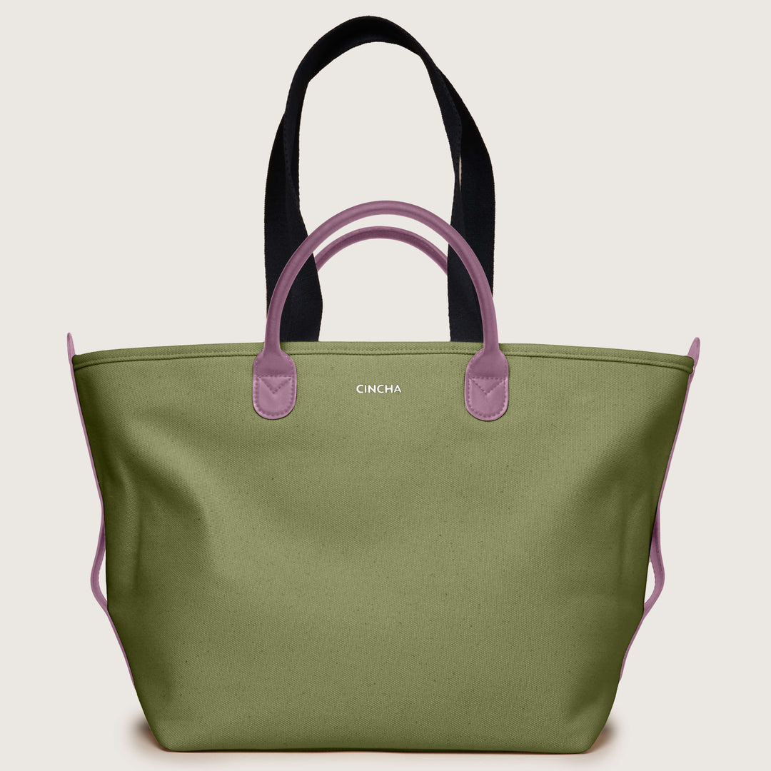 canvas travel tote bags The Canvas Go-Tote - Olive