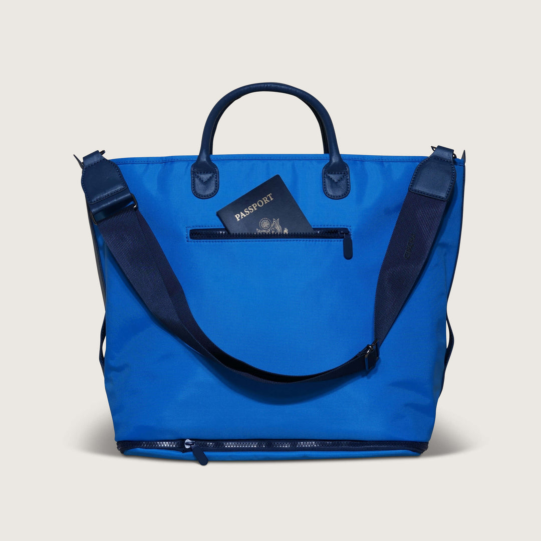 バッグ everyone nylon logo tote bag (BLUE) everyone nylon logo tote bag (BLUE)