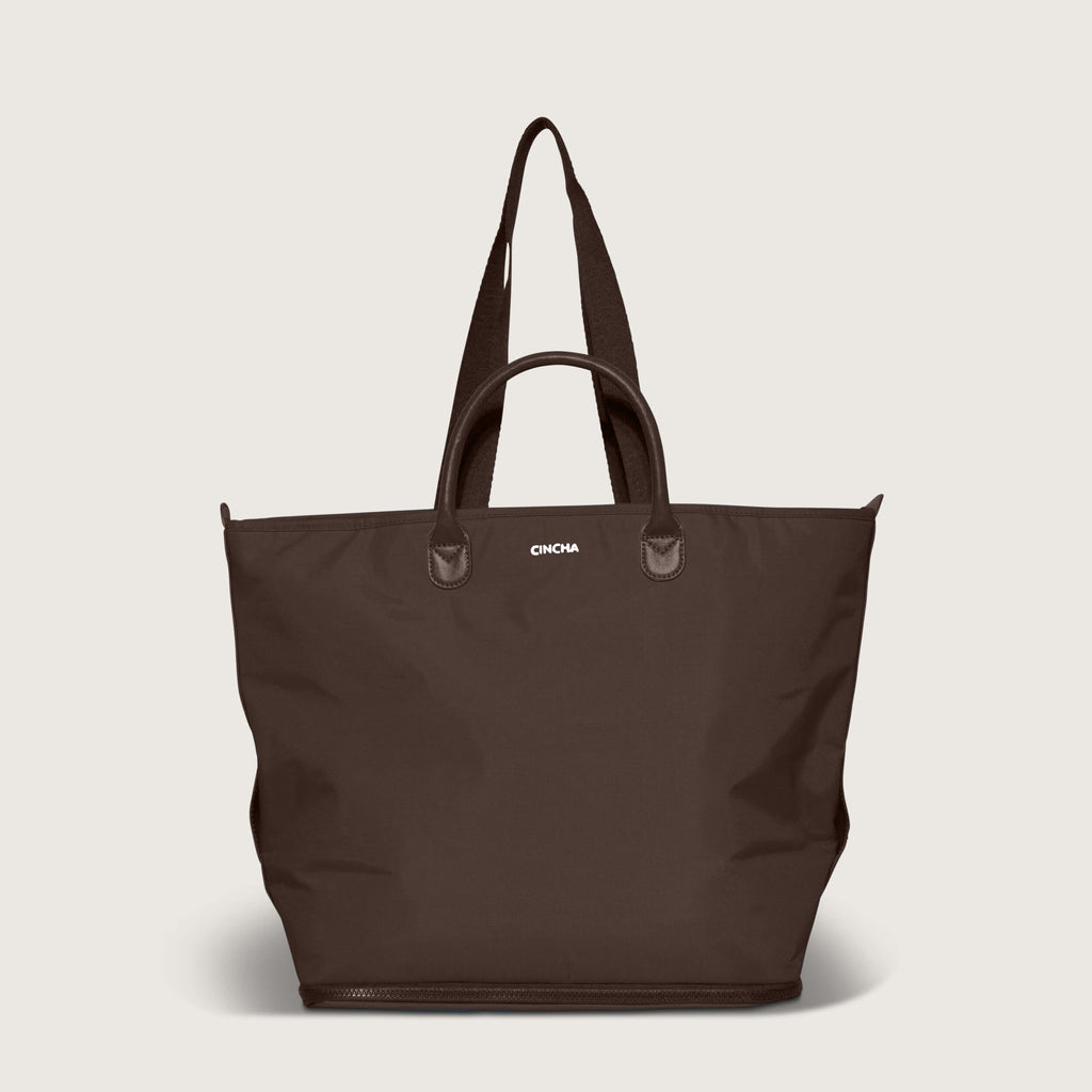 The Expandable Tote - Espresso – Cincha Travel