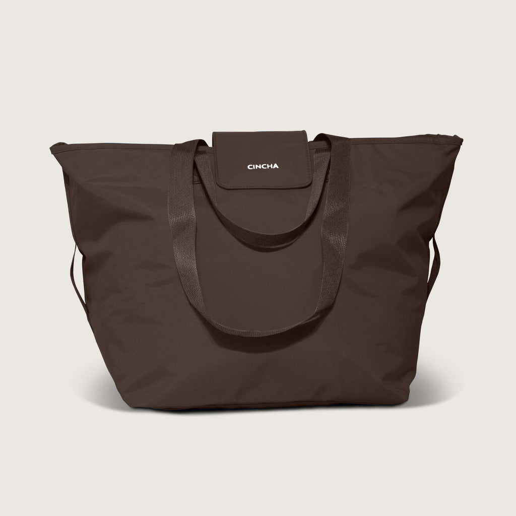 The Nylon Zip-All Tote - Espresso – Cincha Travel