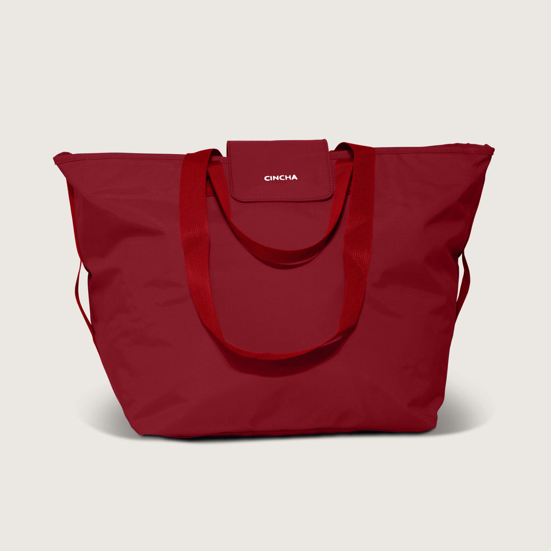 foldable travel tote bag The Nylon Zip-All Tote