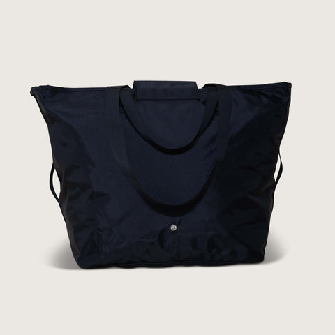 【SOLPRESA】ソルプレーサ NYLON QUILTING TOTEBAG The Nylon Zip-All Tote - Jet – Cincha Travel