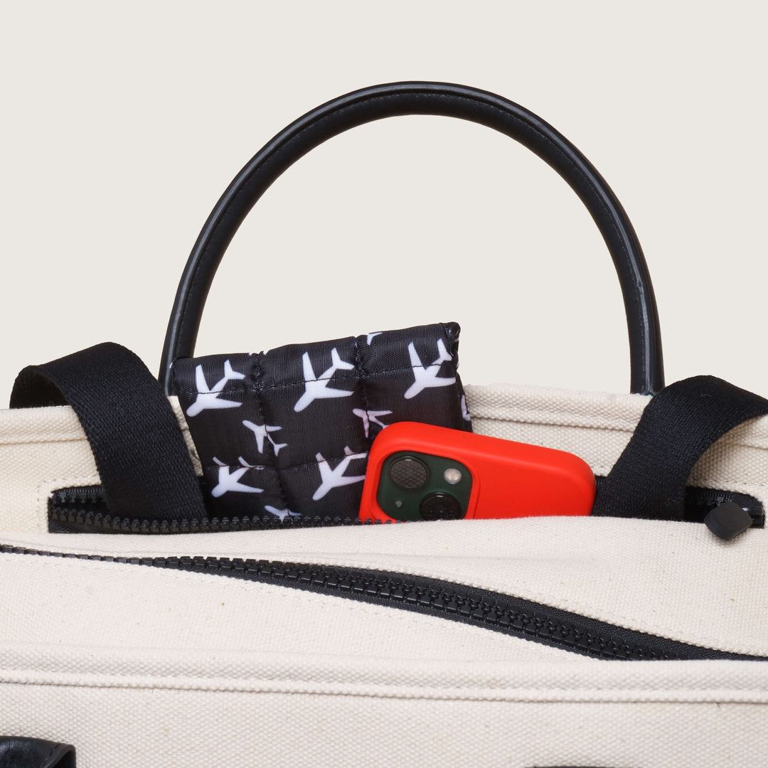 The Mini Canvas Go-Tote - Jet – Cincha Travel