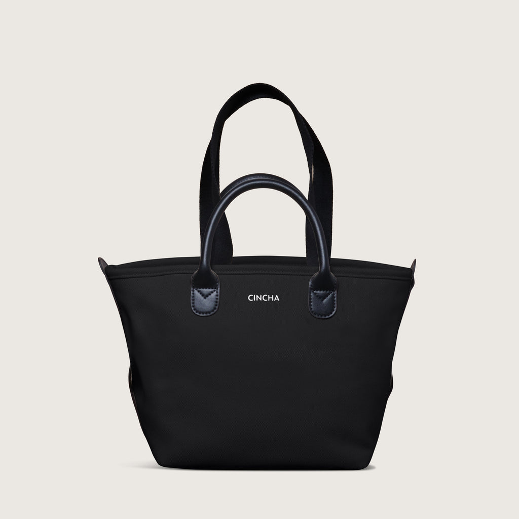 The Mini Canvas Go-Tote - Jet – Cincha Travel
