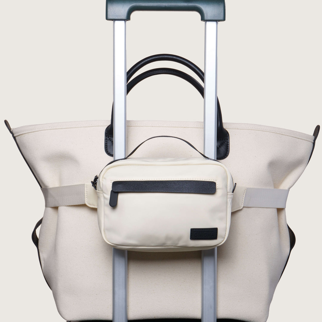 Travel Belt Bag Cream Cincha Travel